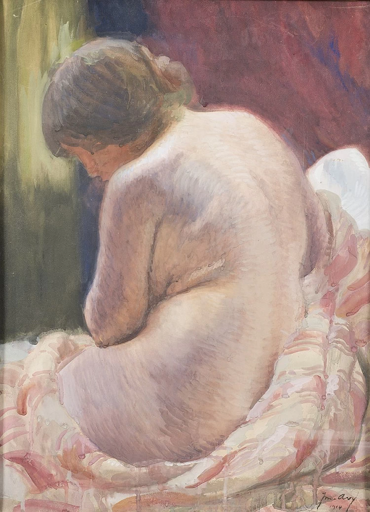 Nudo di schiena